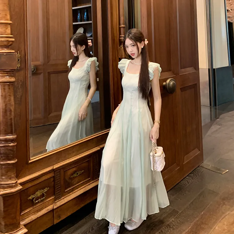 REMOULD Sleeveless Dress Women's Mint Green-4