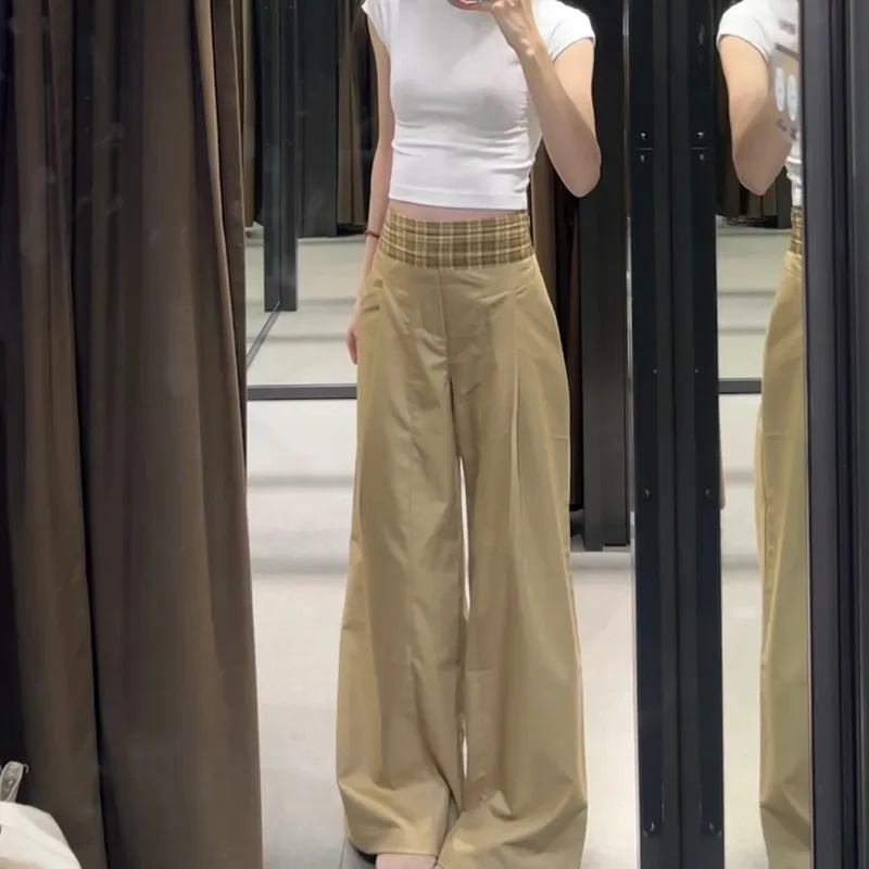 REMOULD Casual Pants Women's Khaki Shopping Bag-2