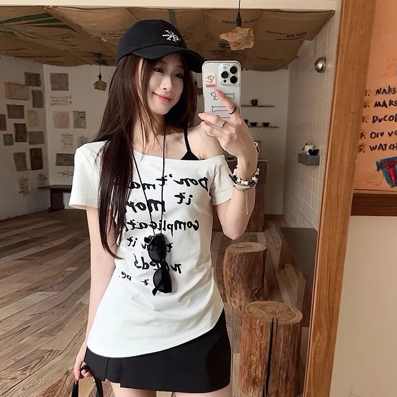 REMOULD T Shirts Women's White-1