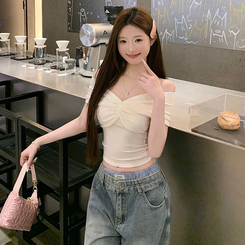 REMOULD Drop Shoulder Sleeve T Shirt Women's-4