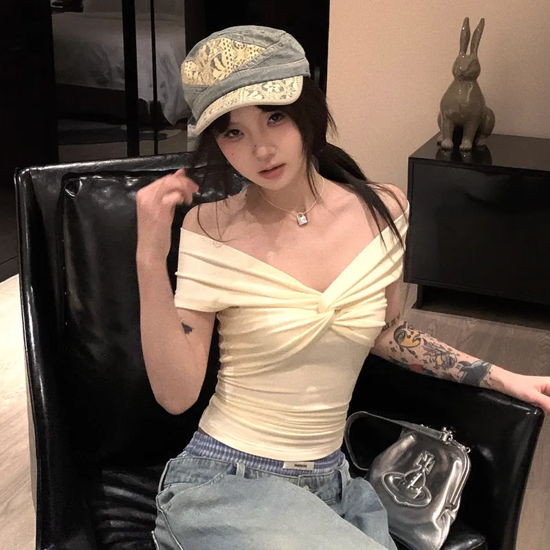 REMOULD Drop Shoulder Sleeve T Shirt Women's-7