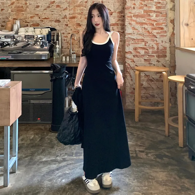 REMOULD Slip Dress Women's Black-3