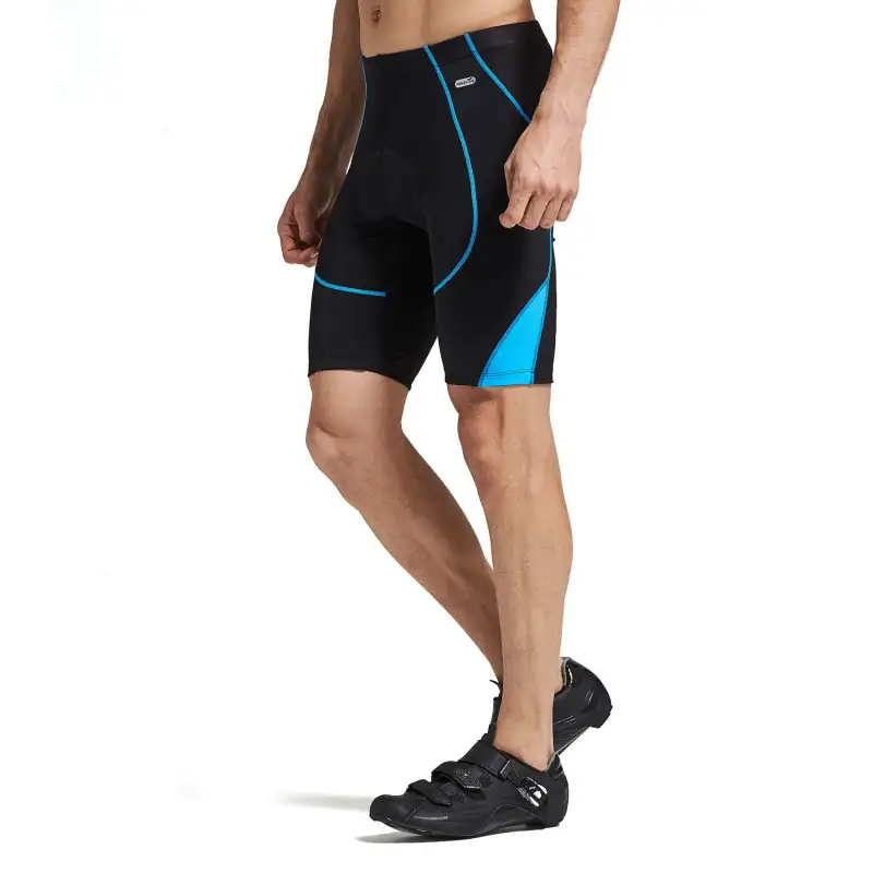 SANTIC Cycling Pants Men's Blue-2