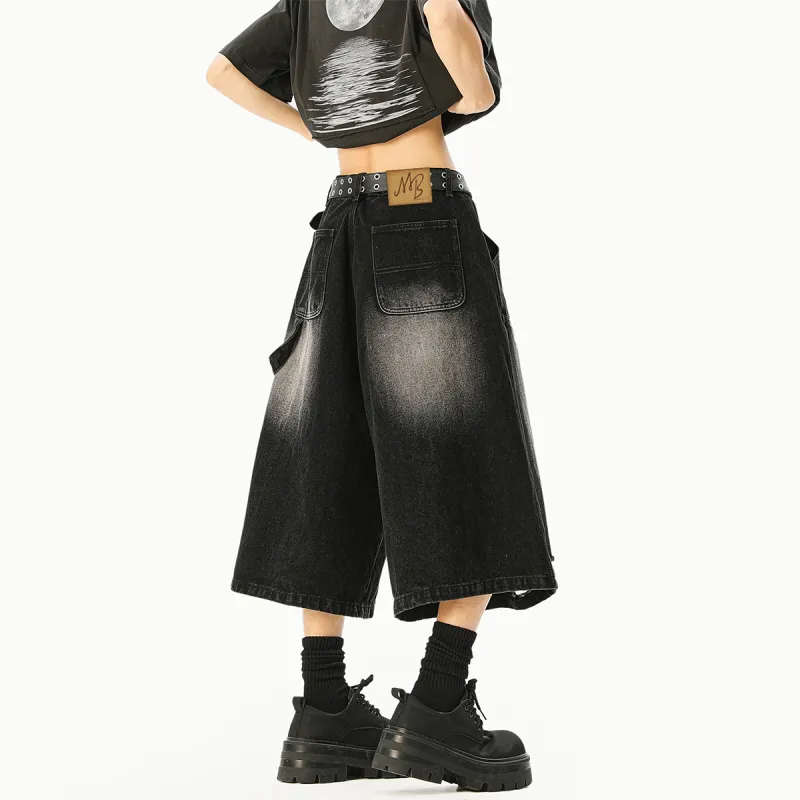 MindBridge Denim Shorts Unisex-5