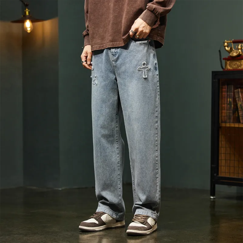 MindBridge Jeans Unisex Vintage Blue-2