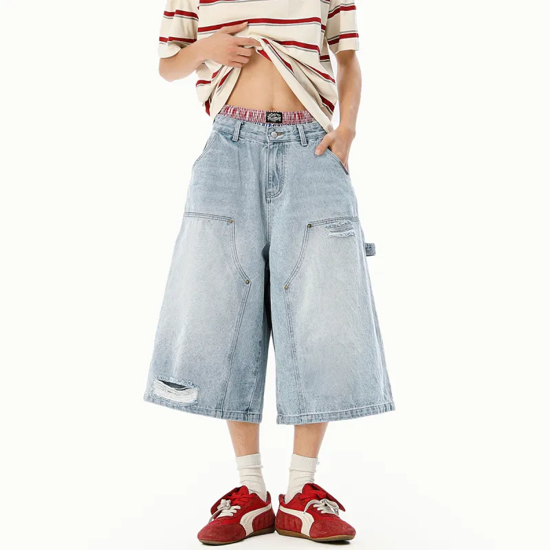 MindBridge Denim Shorts Unisex-9