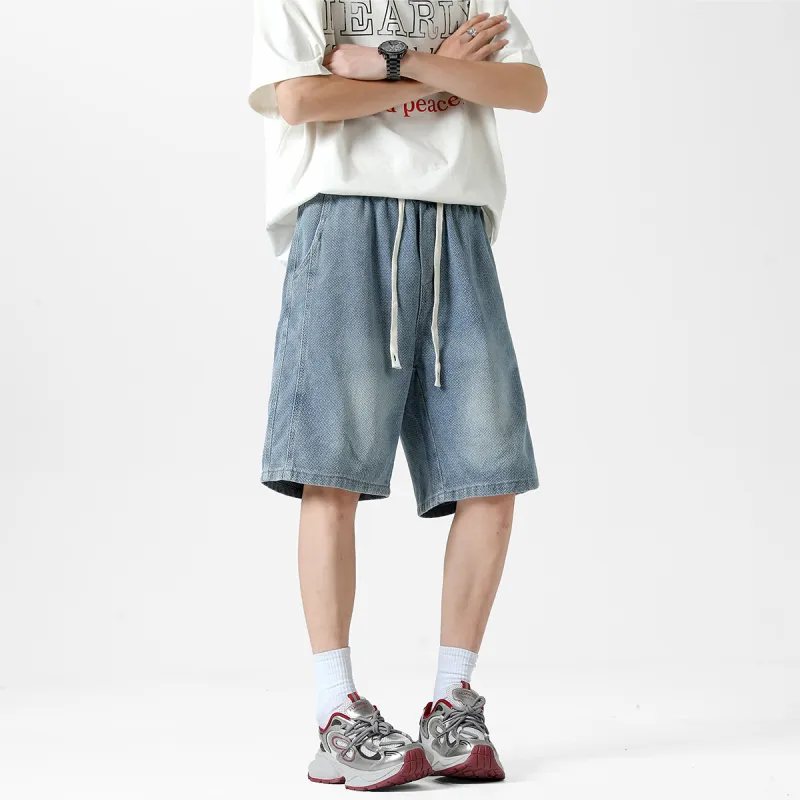 MindBridge Denim Shorts Unisex-4