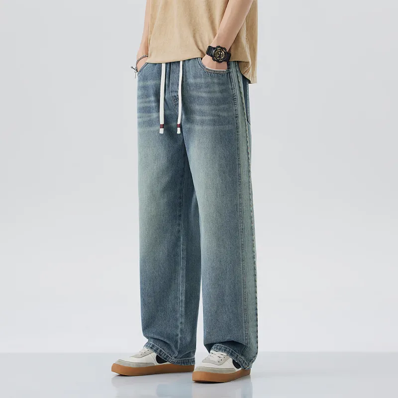 MindBridge Jeans Unisex Light Vintage Blue-5