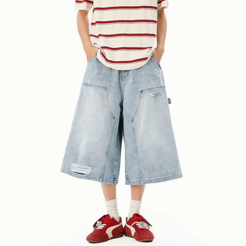 MindBridge Denim Shorts Unisex-8