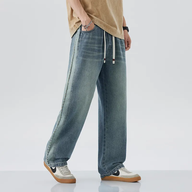 MindBridge Jeans Unisex Light Vintage Blue-3