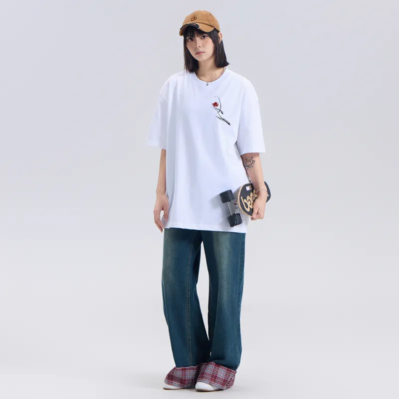 MindBridge T Shirts Unisex White[Digital Direct Printing 300g 100% Cotton]-4