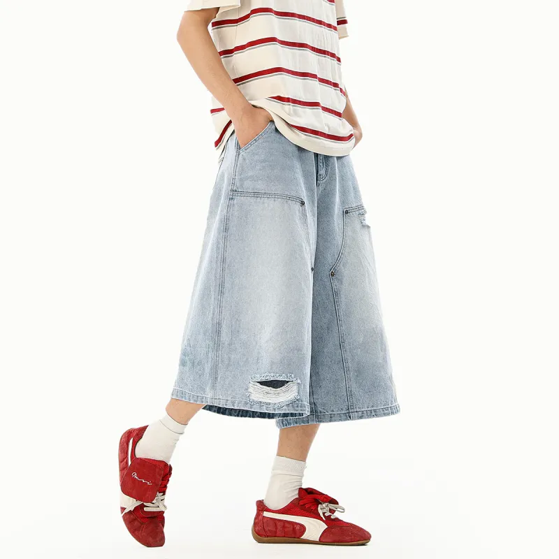 MindBridge Denim Shorts Unisex-10