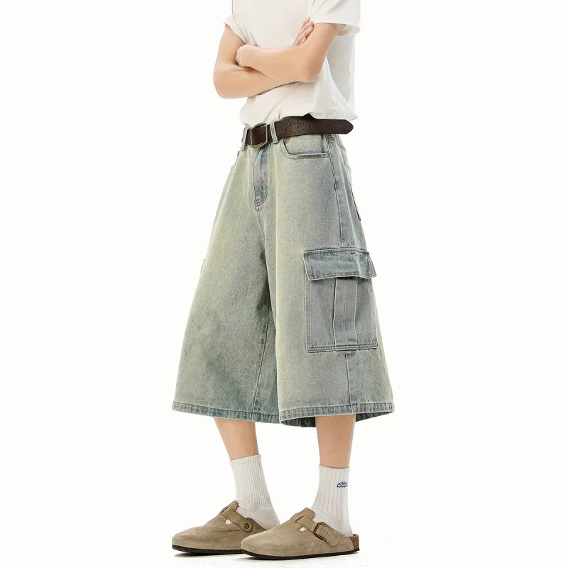 MindBridge Denim Shorts Unisex-2