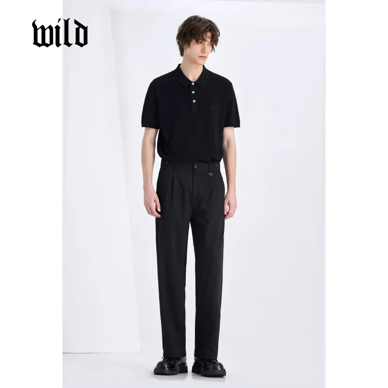 WILD LEADER Suit Trousers Men-8