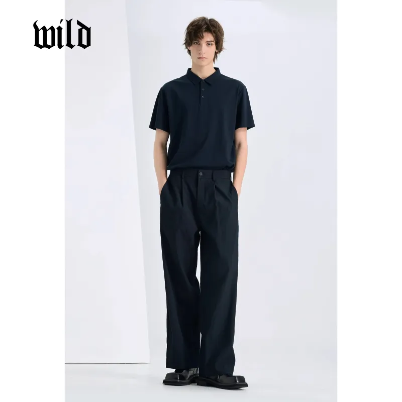 WILD LEADER Casual Pants Men-4