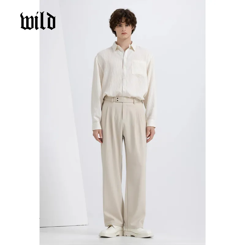 WILD LEADER Suit Trousers Men-2