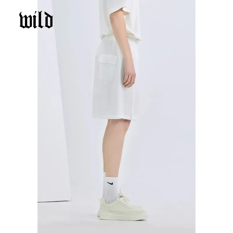 WILD LEADER Casual Shorts Men's-3