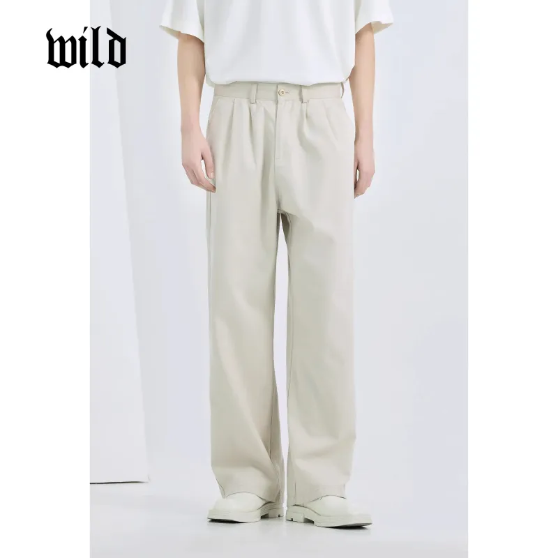 WILD LEADER Casual Pants Men-4