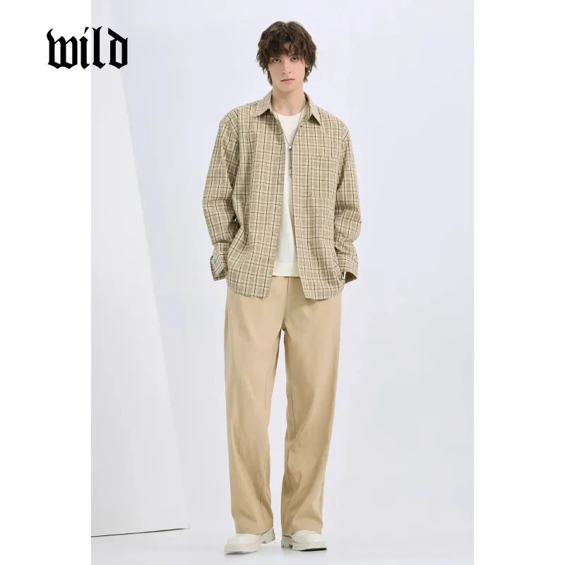 WILD LEADER Casual Pants Men-9