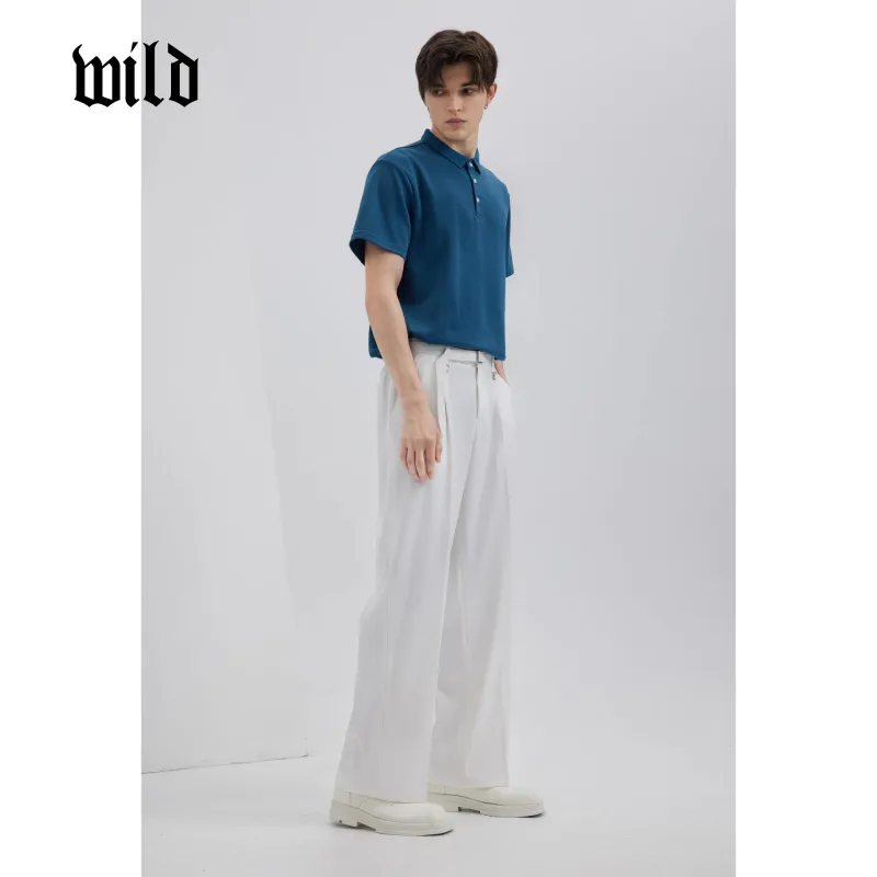 WILD LEADER Suit Trousers Men-3