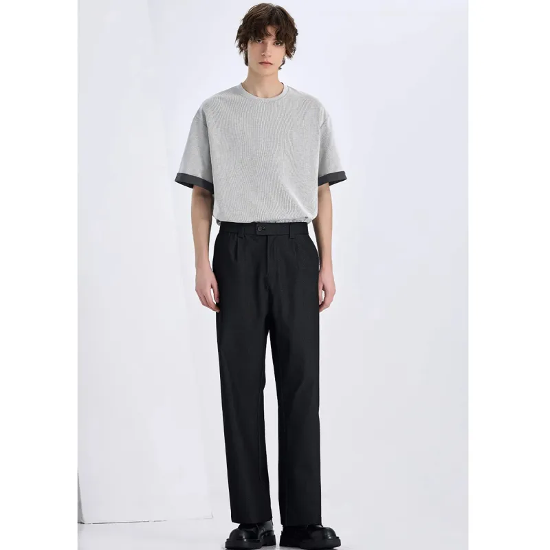 WILD LEADER Suit Trousers Men-5