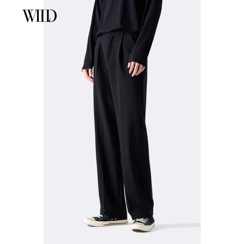 WILD LEADER Suit Trousers Men Black[W0138330]-2