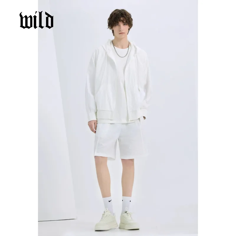 WILD LEADER Casual Shorts Men's-4