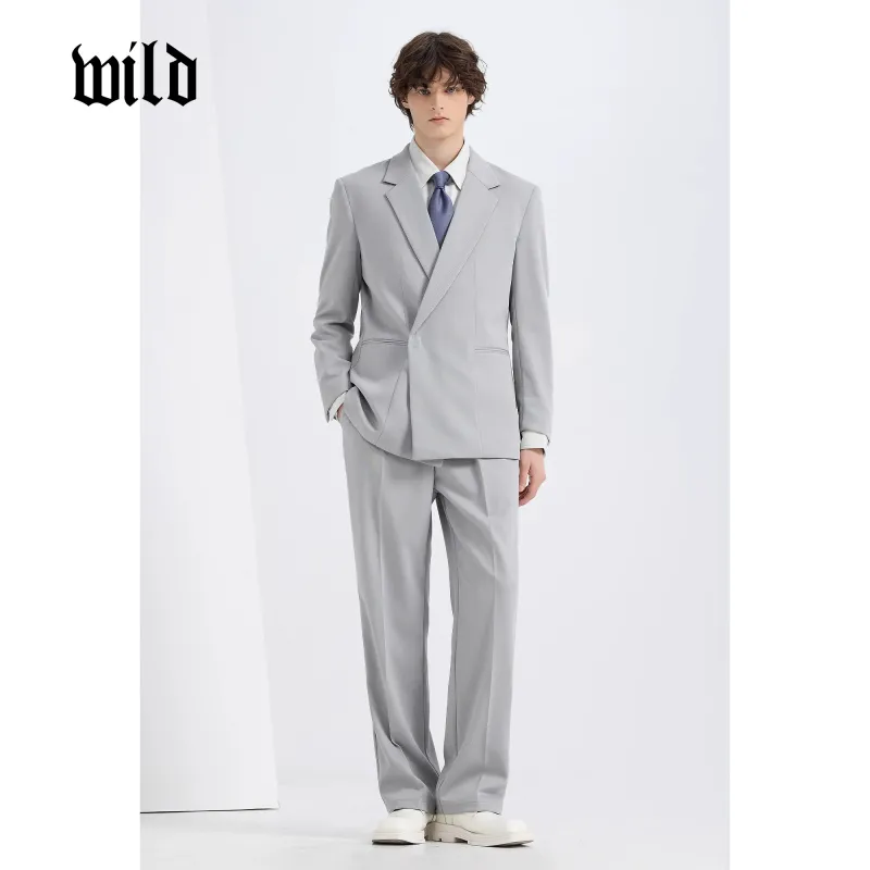 WILD LEADER Suit Trousers Men-2