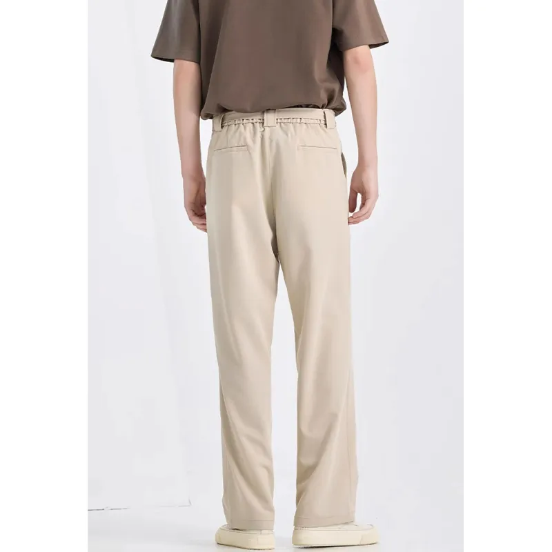 WILD LEADER Suit Trousers Men Khaki[XKW5138Y64M]-2