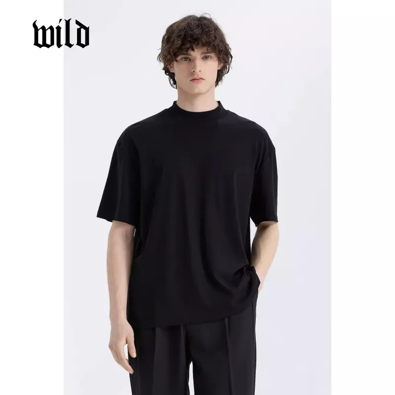 WILD LEADER T Shirt Unisex Black [TW5118216]-2