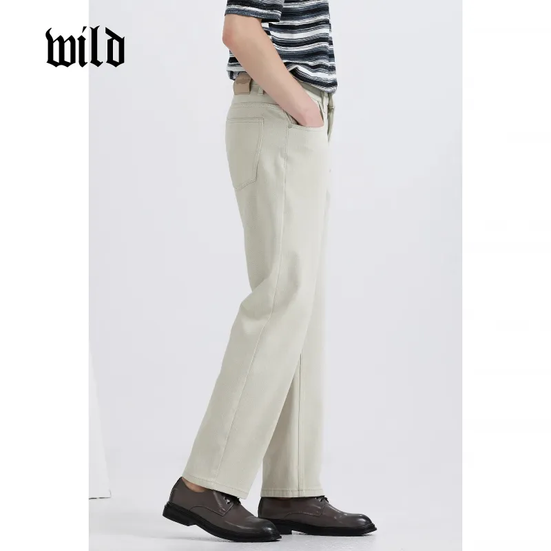 WILD LEADER Jeans Men White[NKW5138W41]-3