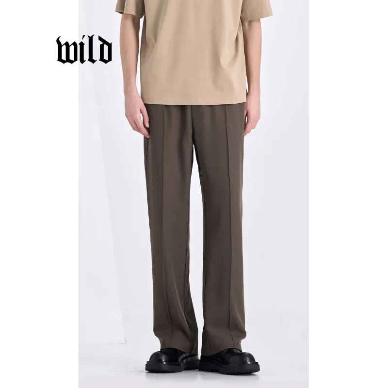 WILD LEADER Casual Pants Men-4