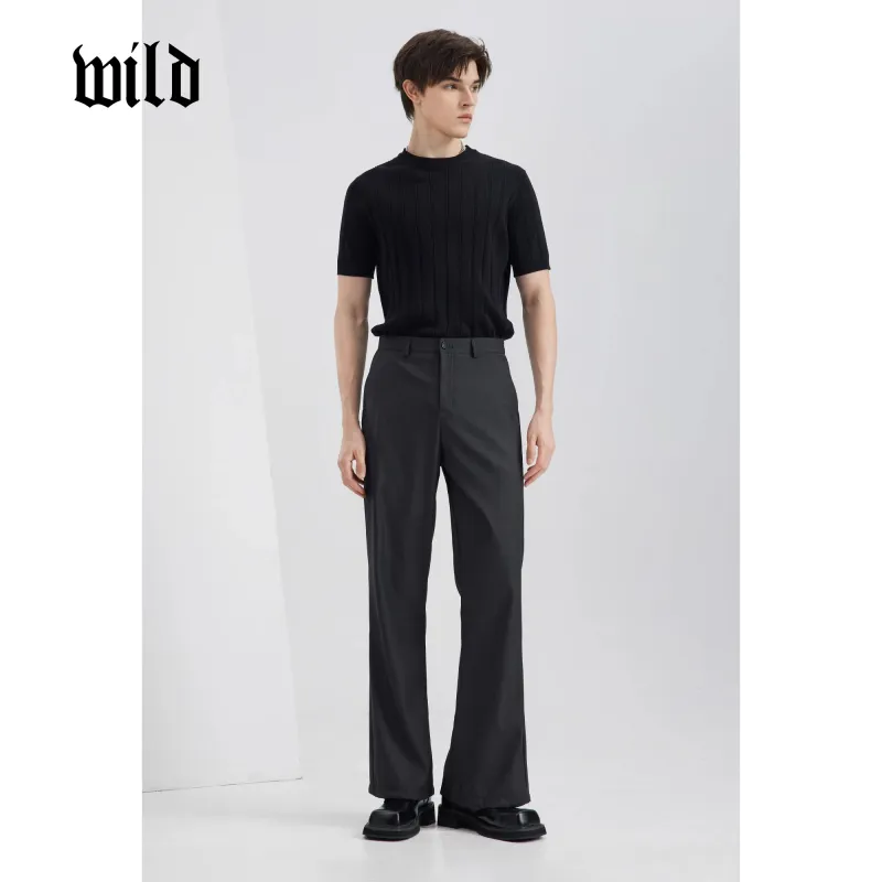 WILD LEADER Suit Trousers Men-3
