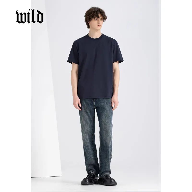 WILD LEADER Jeans Men Vintage Blue[NKW5138W25]-3