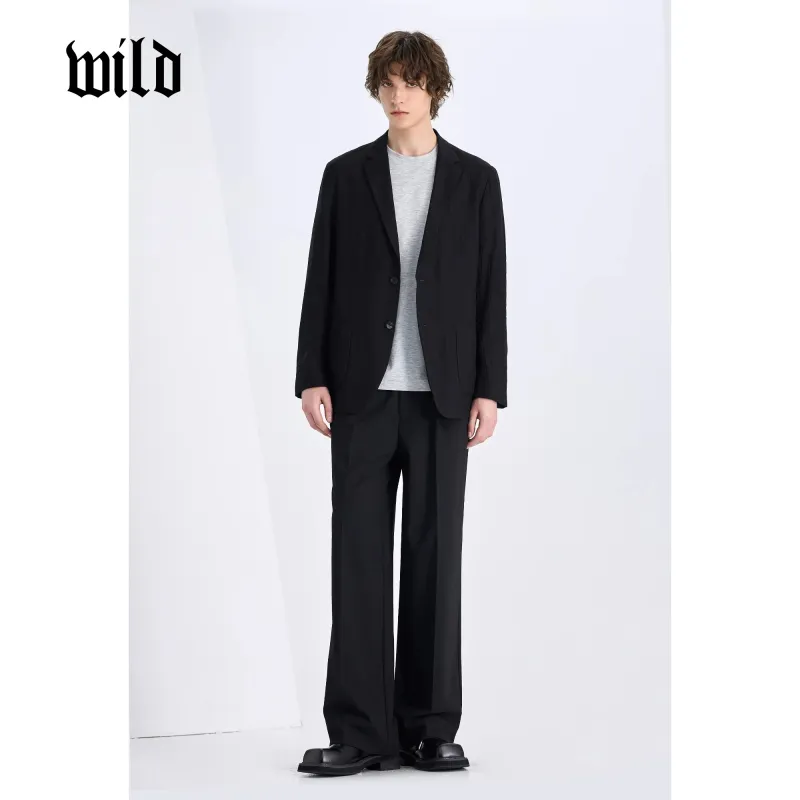 WILD LEADER Suit Trousers Men-4