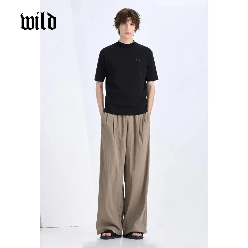 WILD LEADER Casual Pants Unisex-3