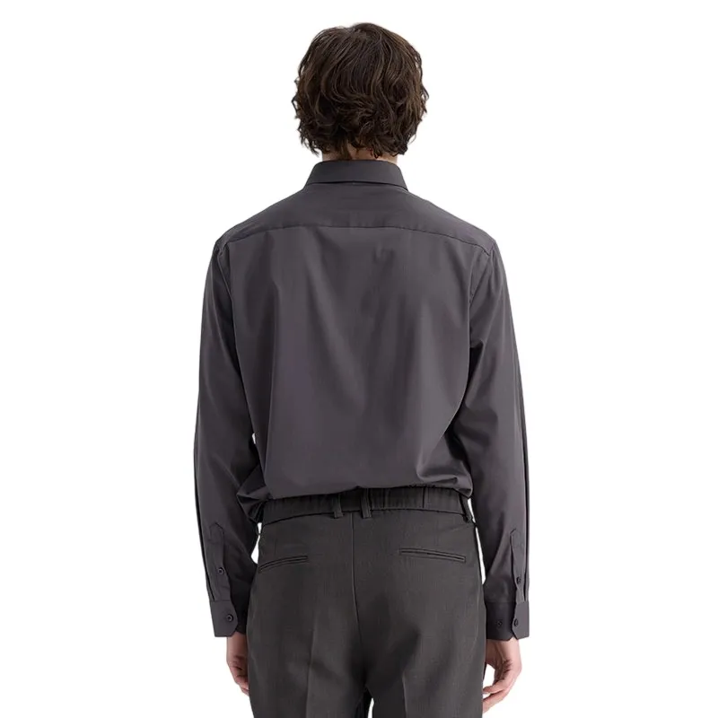 WILD LEADER Shirt Men's Gray [CW5158550]-1