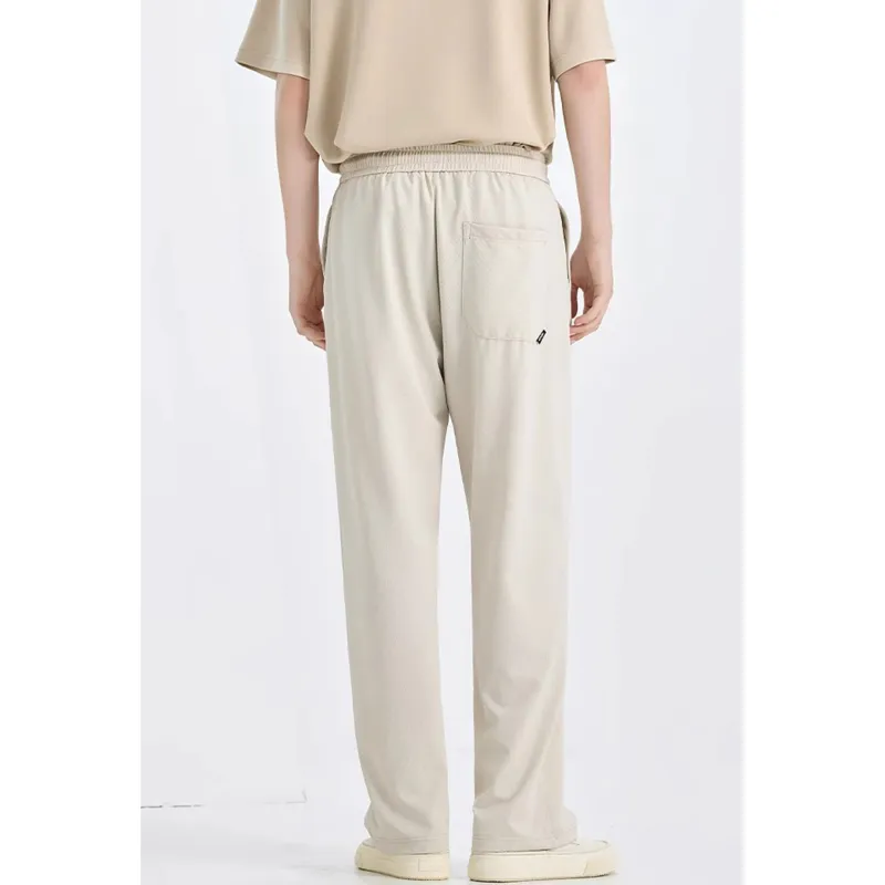 WILD LEADER Casual Pants Men Warm Sun Apricot[WKW5138Y17]-2