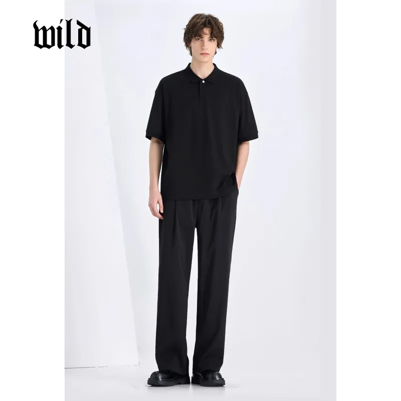 WILD LEADER Casual Pants Unisex-3