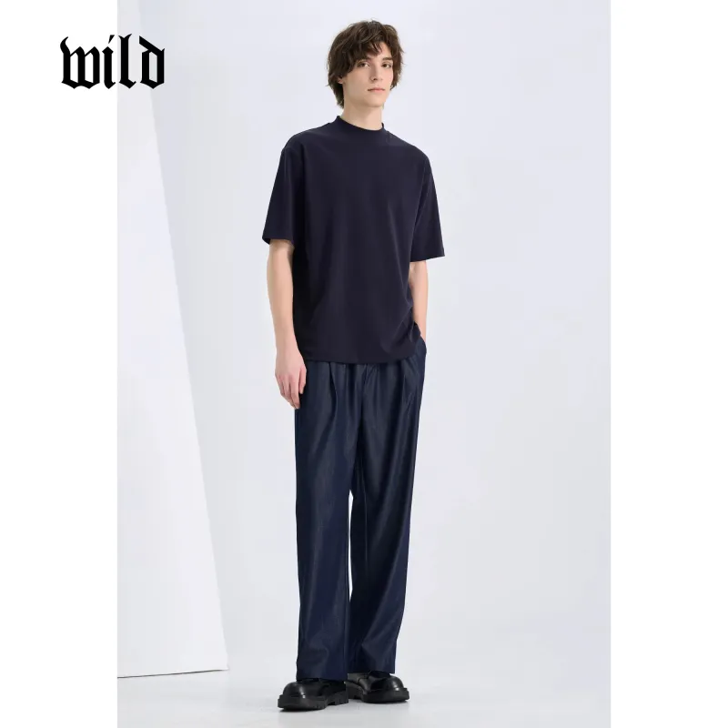 WILD LEADER Casual Pants Men-4