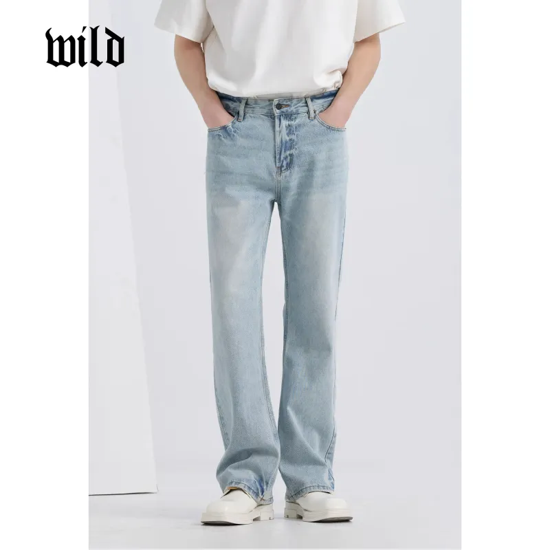 WILD LEADER Jeans Men's Ice Blue [NKW5138W15XXK]-3
