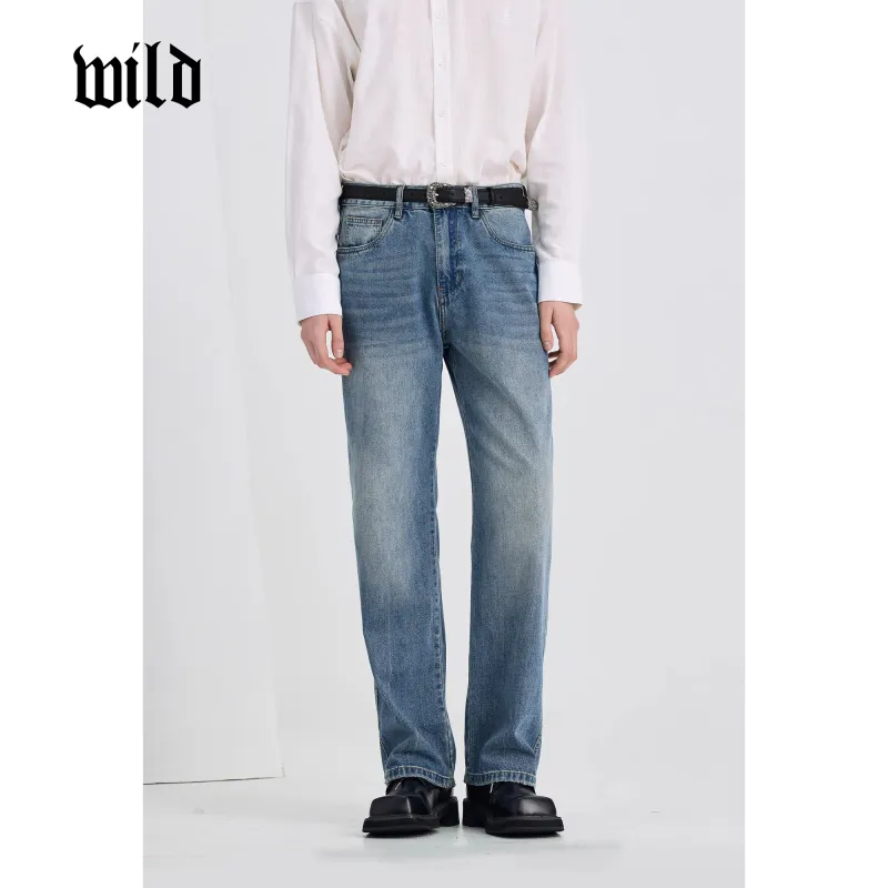 WILD LEADER Jeans Unisex Light Blue [NKW5138W59XXK]-3