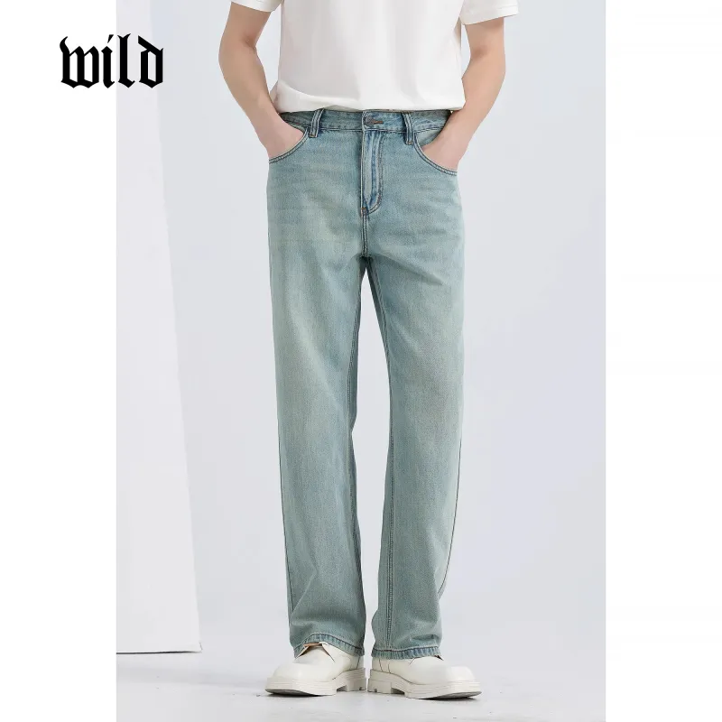 WILD LEADER Jeans Unisex Nostalgic Light Blue [NKW5138V99]-2