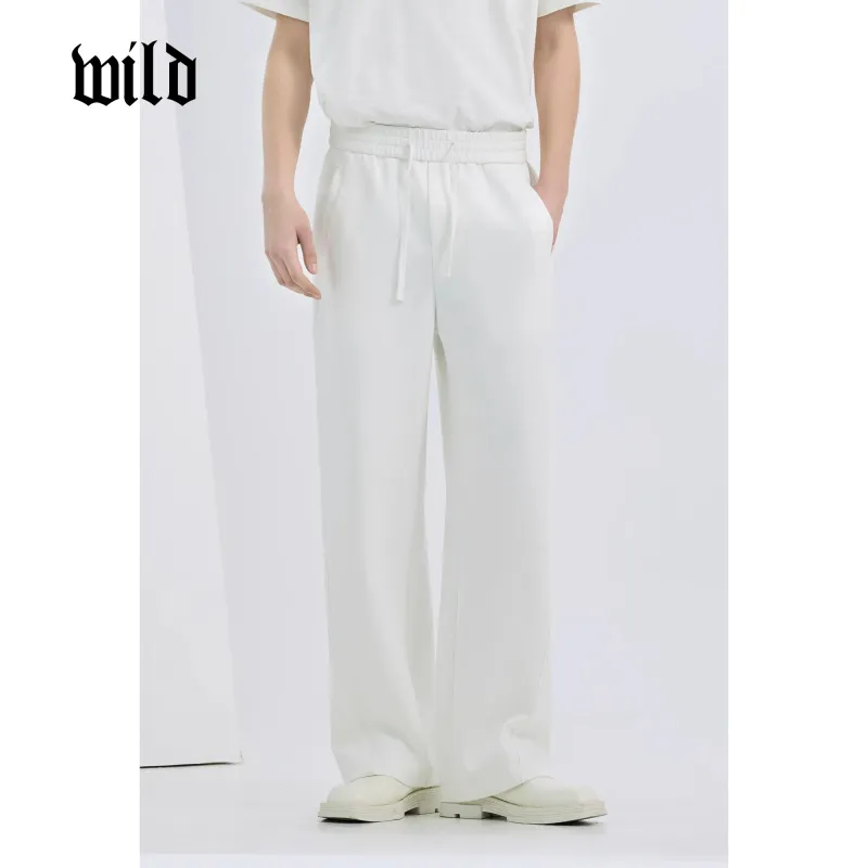 WILD LEADER Casual Pants Unisex-3