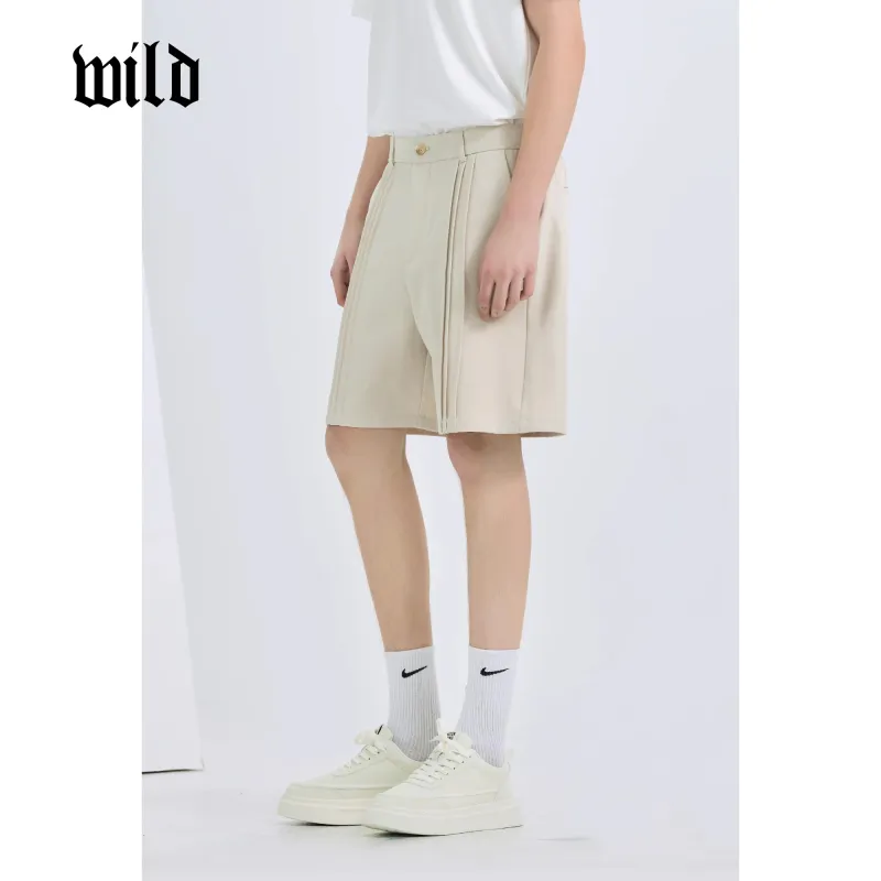 WILD LEADER Casual Shorts Men's-3