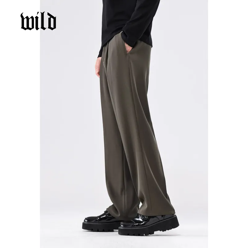 WILD LEADER Suit Trousers Men-4