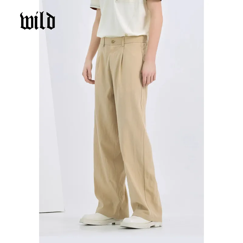 WILD LEADER Casual Pants Men-7