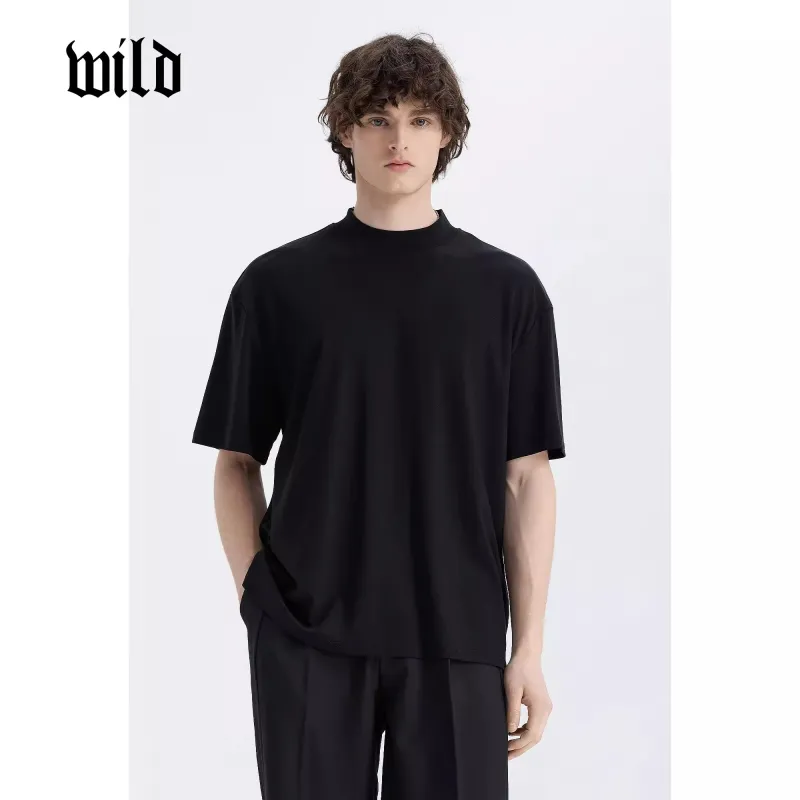 WILD LEADER T Shirt Unisex Black [TW5118216]-4
