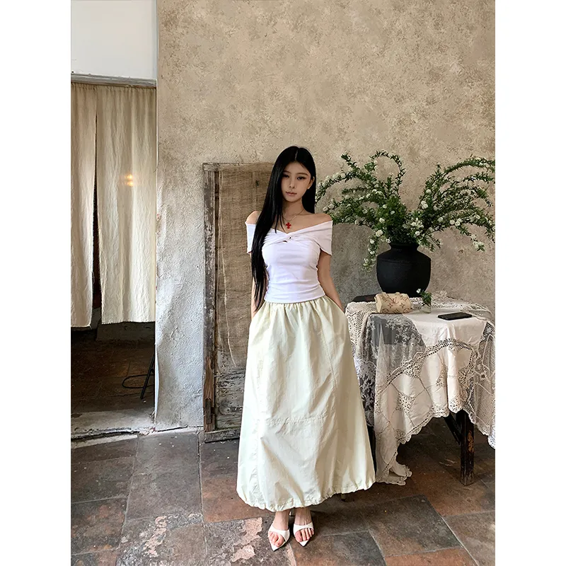 Dior Beauty Casual Long Skirt Women's-11