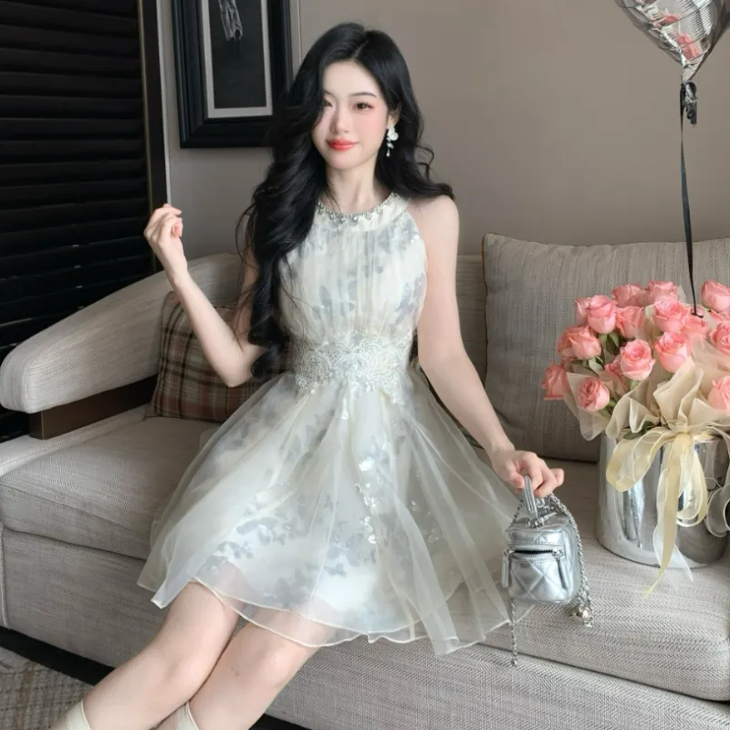Dior Beauty Sleeveless Dress Women's-4